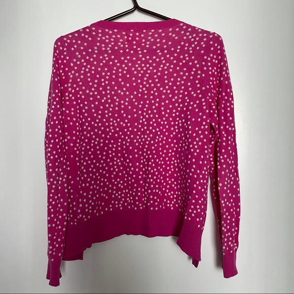 💜Host Pick💜 Levi’s Pink Polka Dot Cardigan - Picture 4 of 4